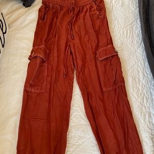 Angie - Rust - Casual Pants